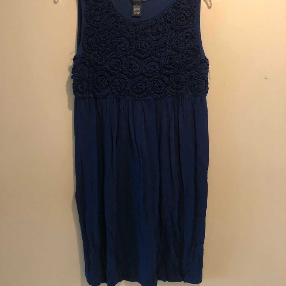 Blue dress